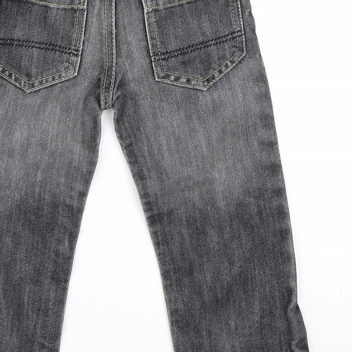 Primark Boys Black  Denim Straight Jeans Size 2-3 Years