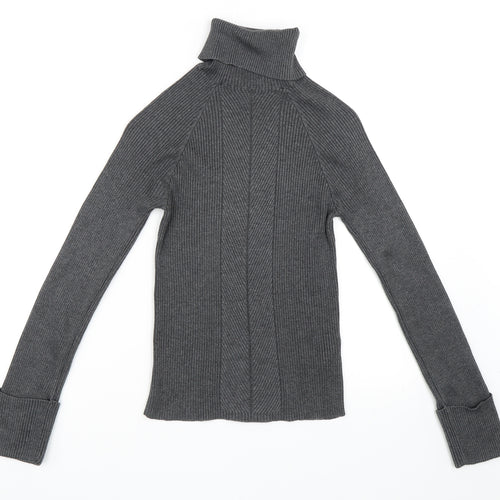 Topshop Womens Grey   Pullover Jumper Size 10