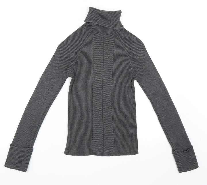 Topshop Womens Grey   Pullover Jumper Size 10