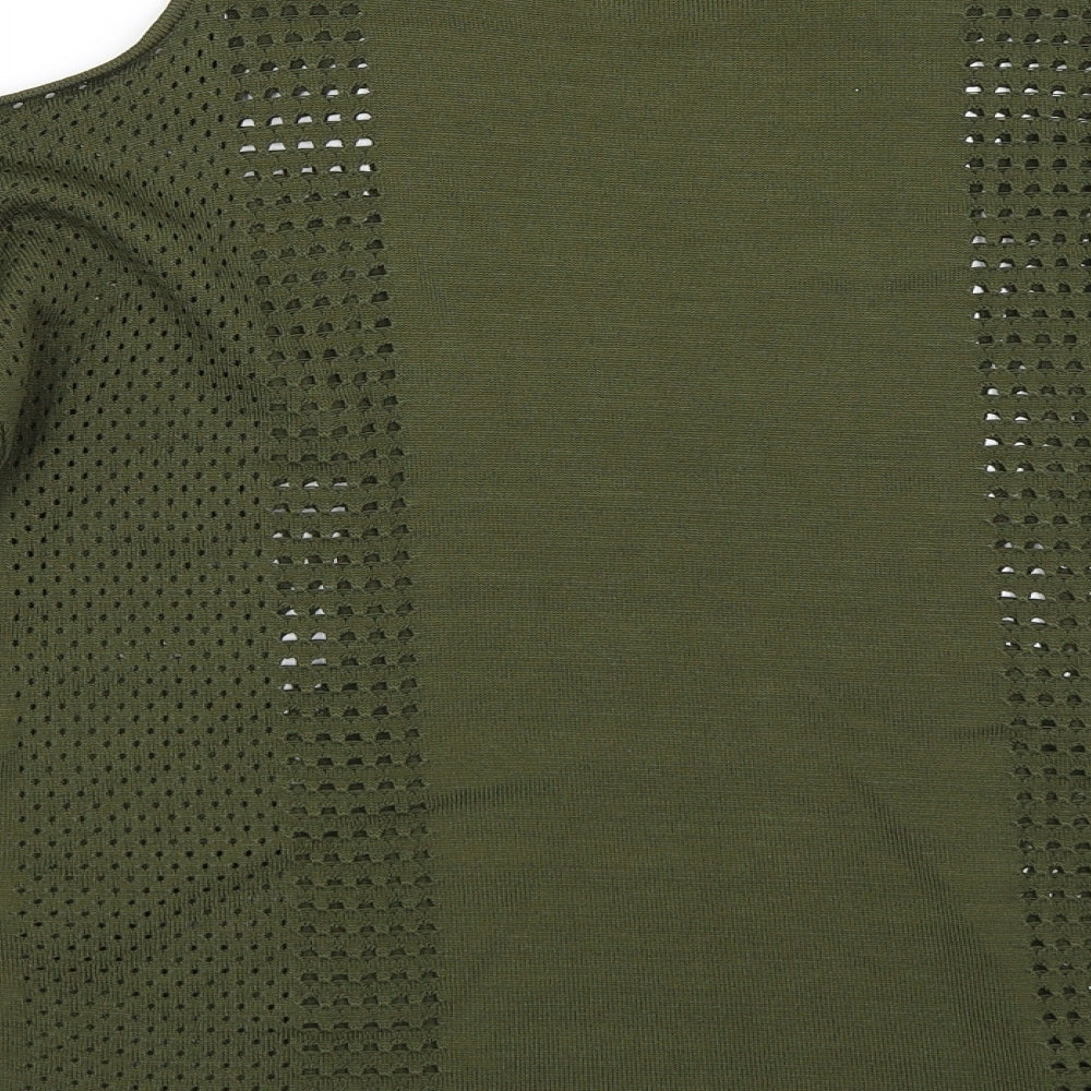 Topshop Womens Green   Pullover Jumper Size 10