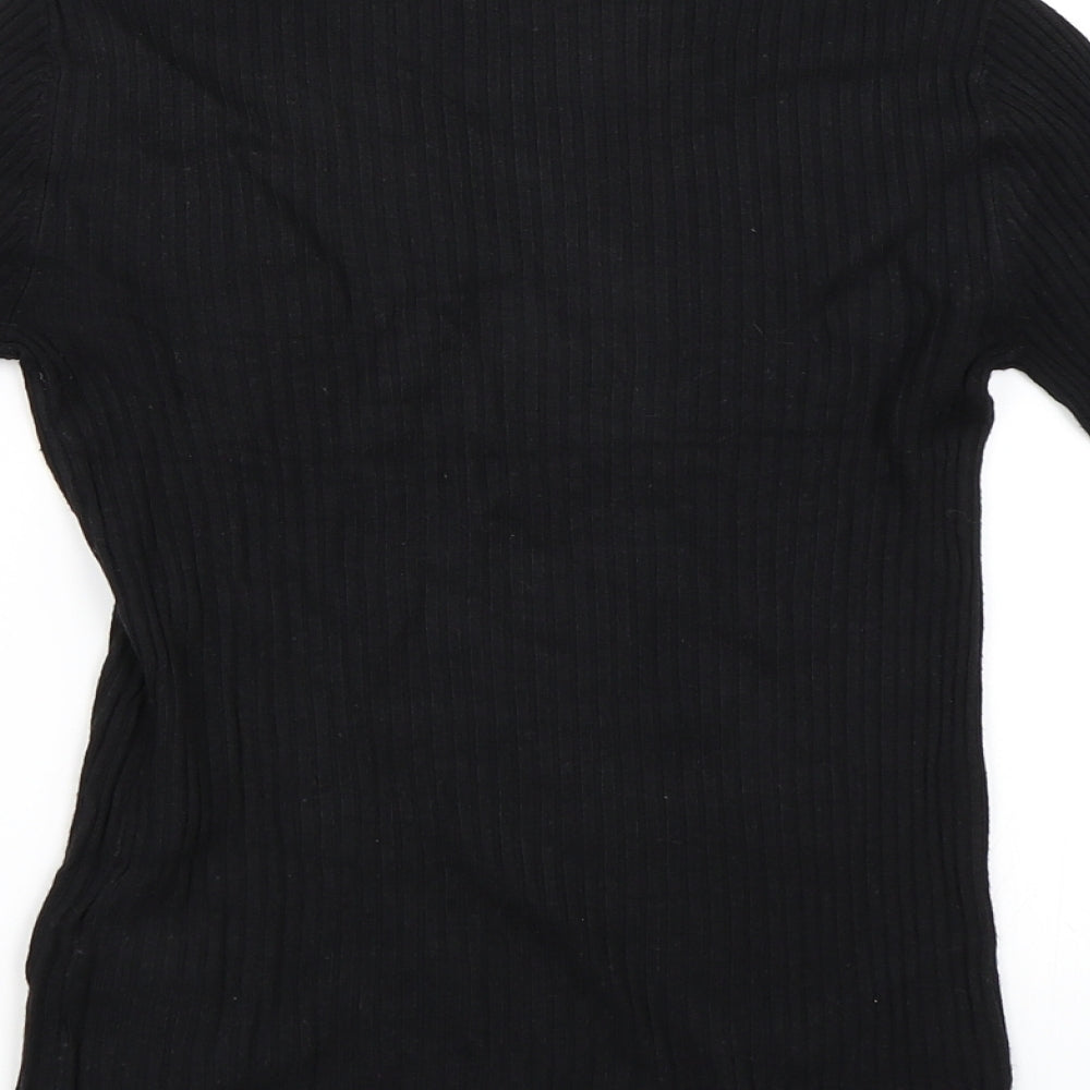 Topshop Womens Black   Pullover Jumper Size 8