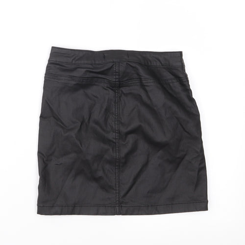 Missguided Womens Black   Straight & Pencil Skirt Size 4