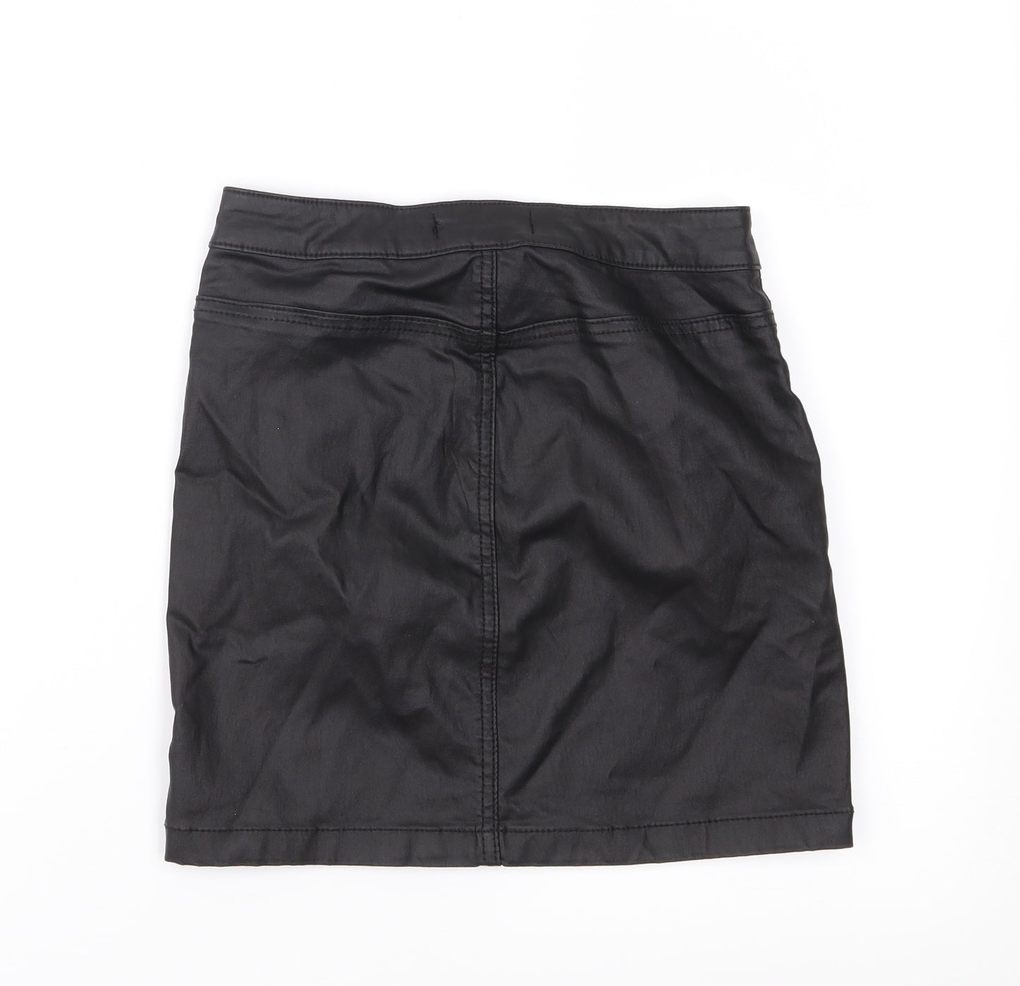 Missguided Womens Black   Straight & Pencil Skirt Size 4