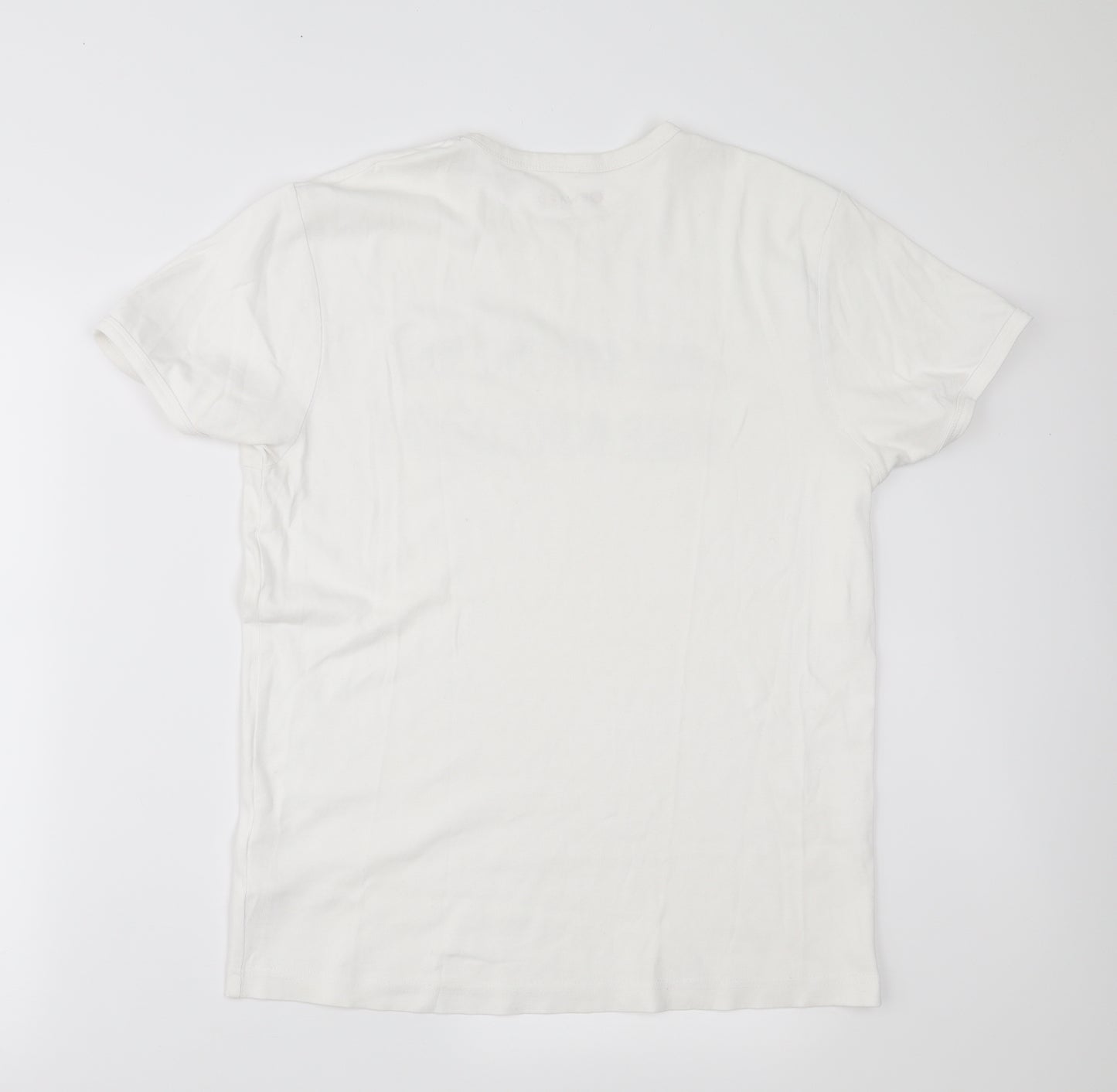 Reward Mens White  Jersey  T-Shirt Size L