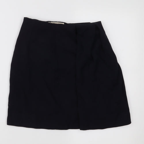 Jaeger Womens Black   Pleated Skirt Size 6