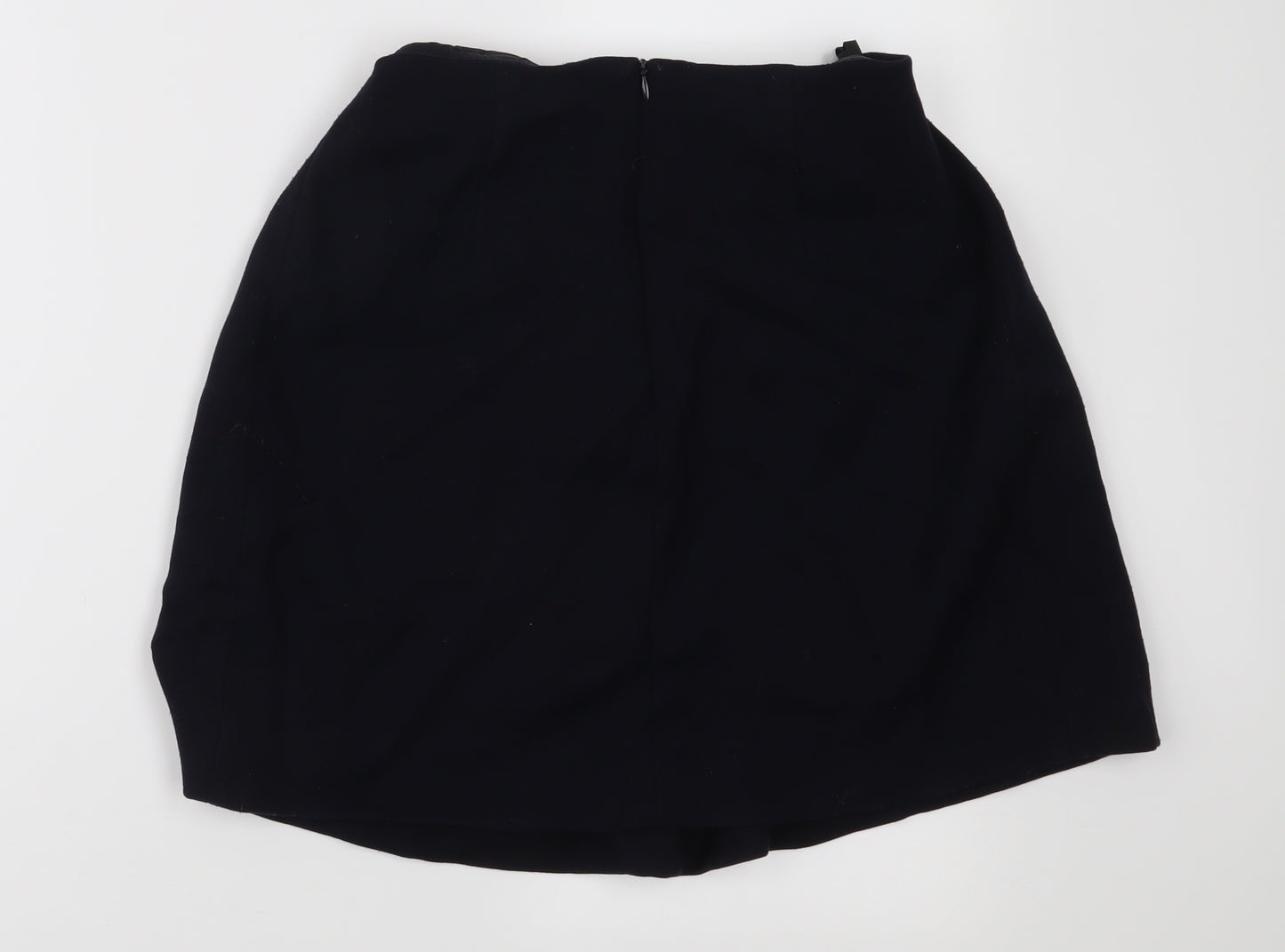 Jaeger Womens Black   Pleated Skirt Size 6