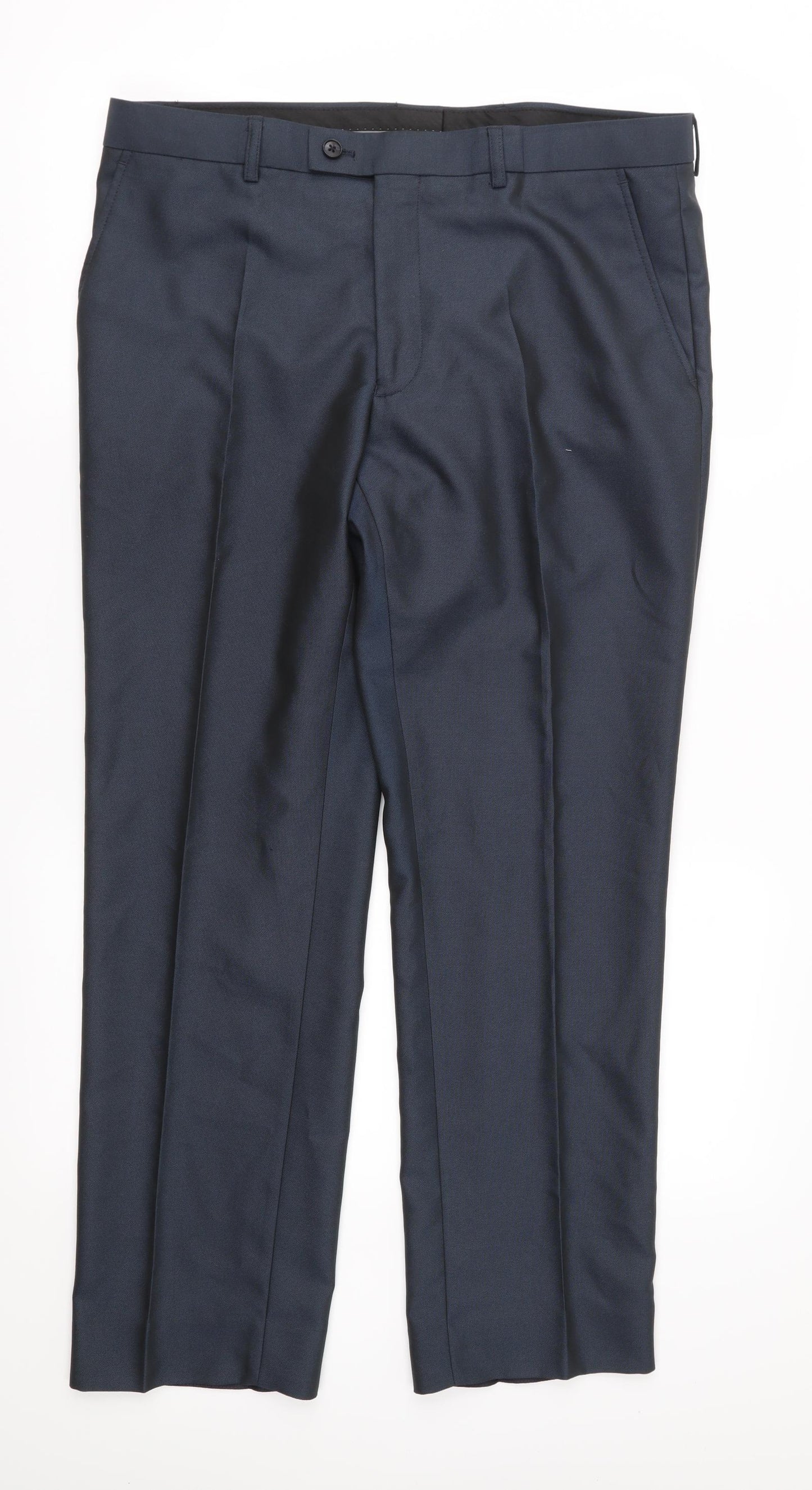 Taylor & Wright Mens Blue   Trousers  Size 34 in L29 in