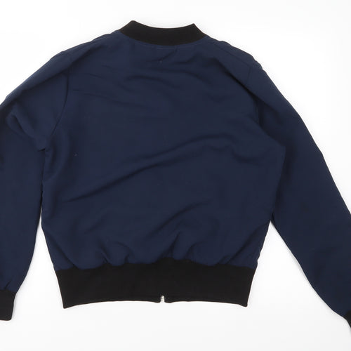 Preworn Mens Blue   Bomber Jacket Jacket Size S