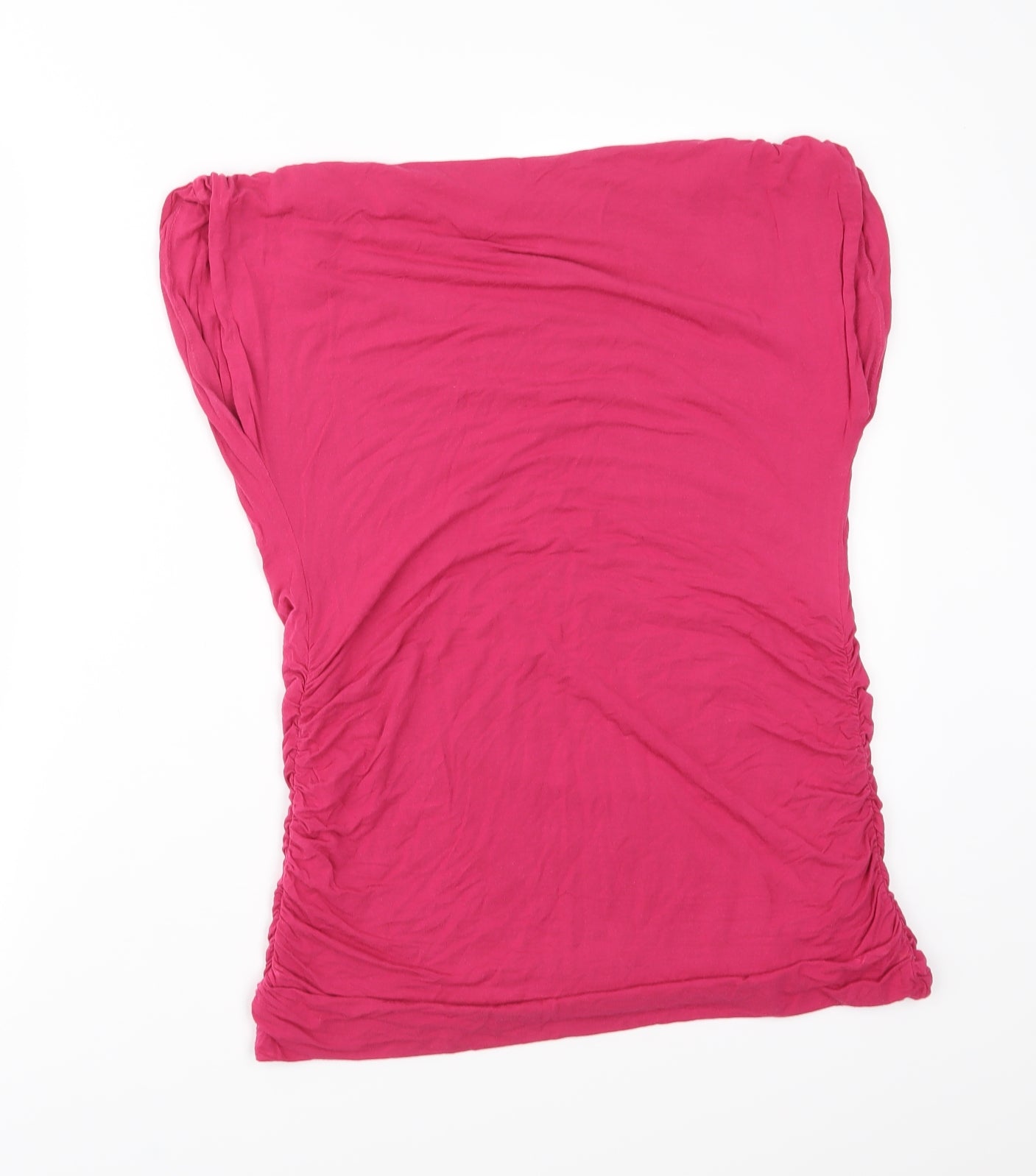 9Fashion Womens Pink  Jersey Basic Blouse Size M
