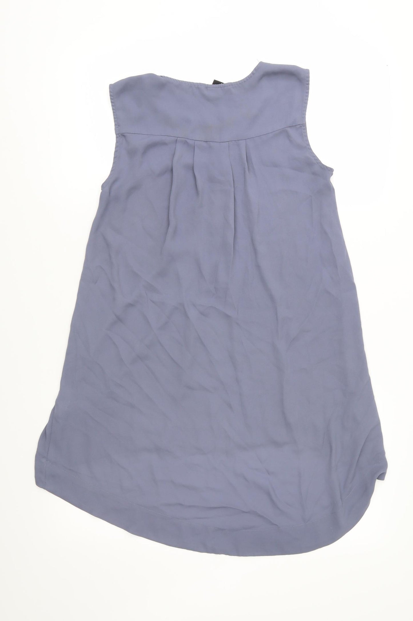 H&M Womens Grey   Basic Blouse Size 6
