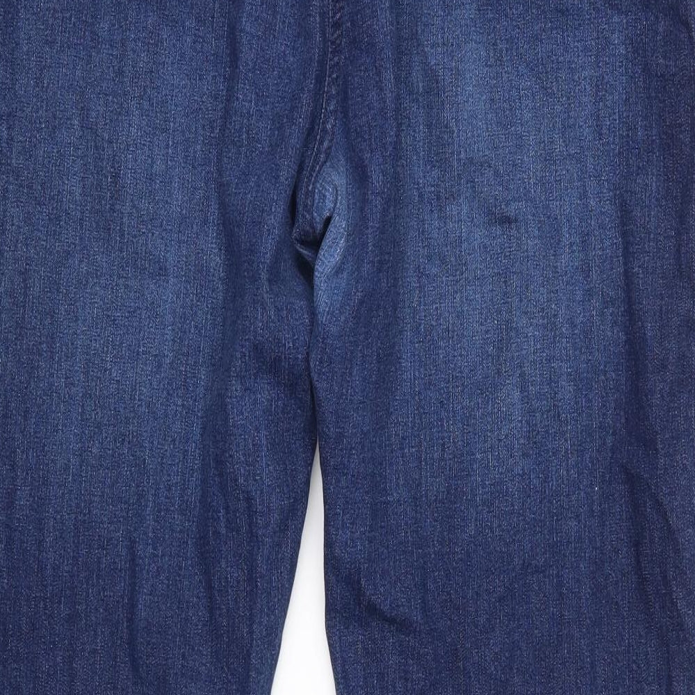Marks and Spencer Womens Blue  Denim Bootcut Jeans Size 22 L30 in