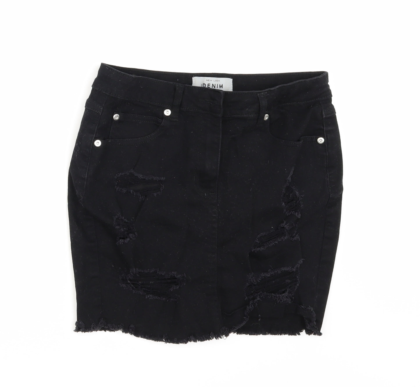 New Look Womens Black   Mini Skirt Size 10