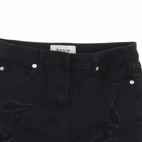 New Look Womens Black   Mini Skirt Size 10