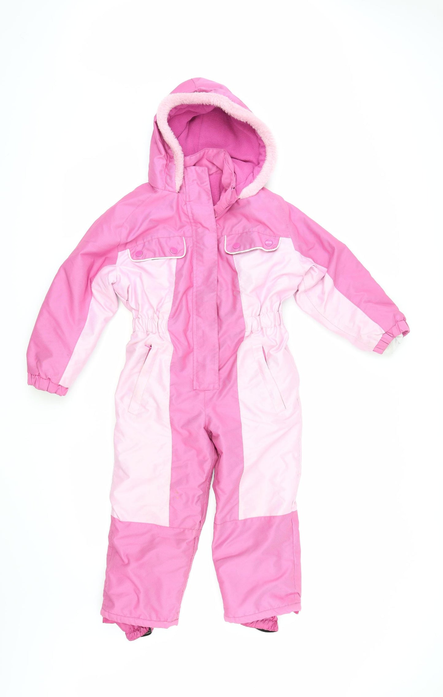 No Fear Girls Pink   Jacket Snowsuit Size 4-5 Years