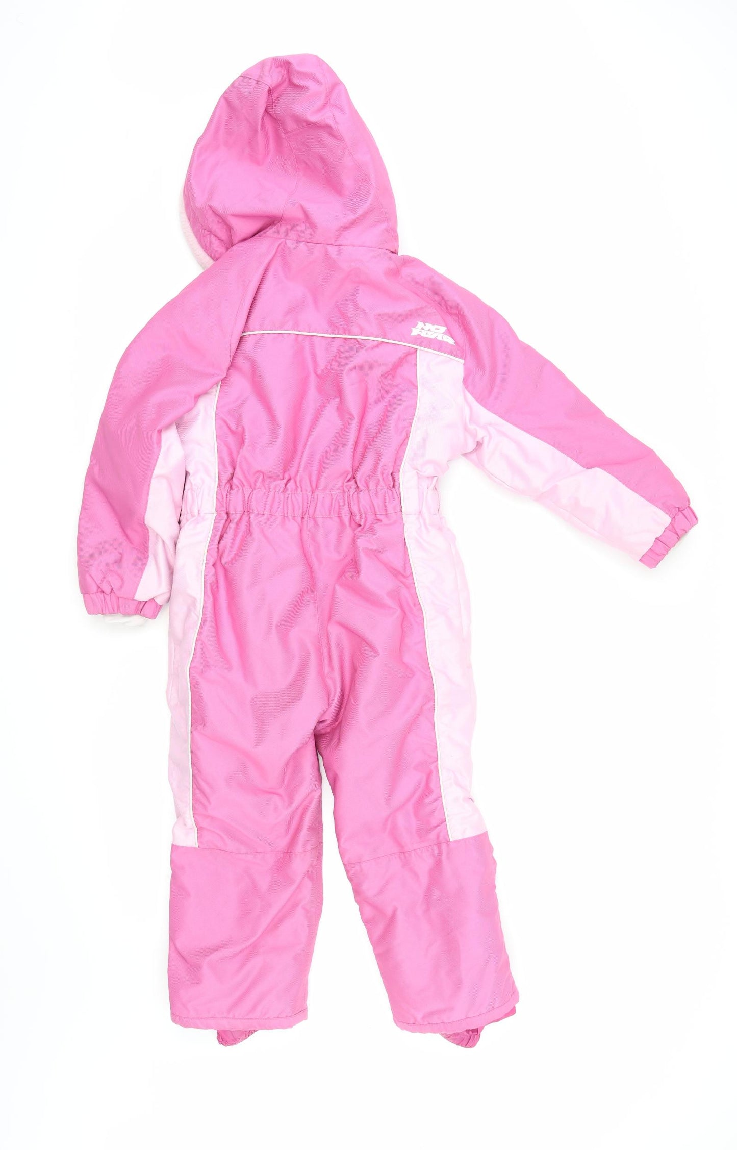 No Fear Girls Pink   Jacket Snowsuit Size 4-5 Years