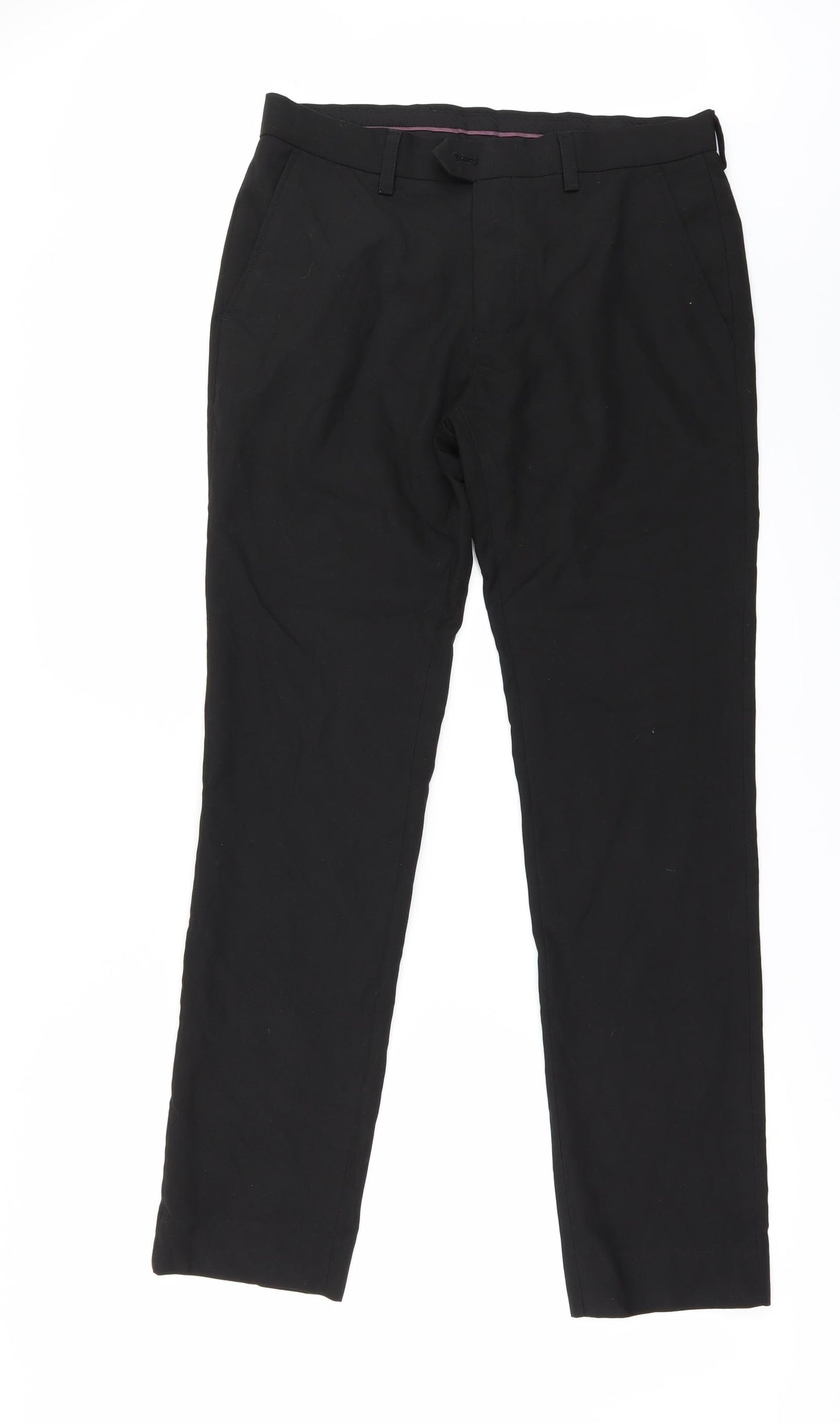 NEXT Mens Black   Trousers  Size 30 L31 in