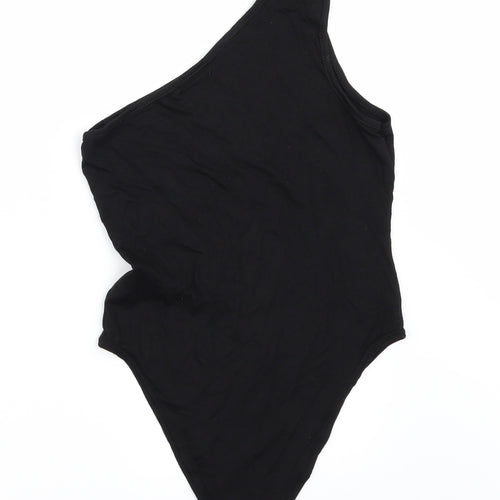 Boohoo Womens Black   Bodysuit One-Piece Size 8