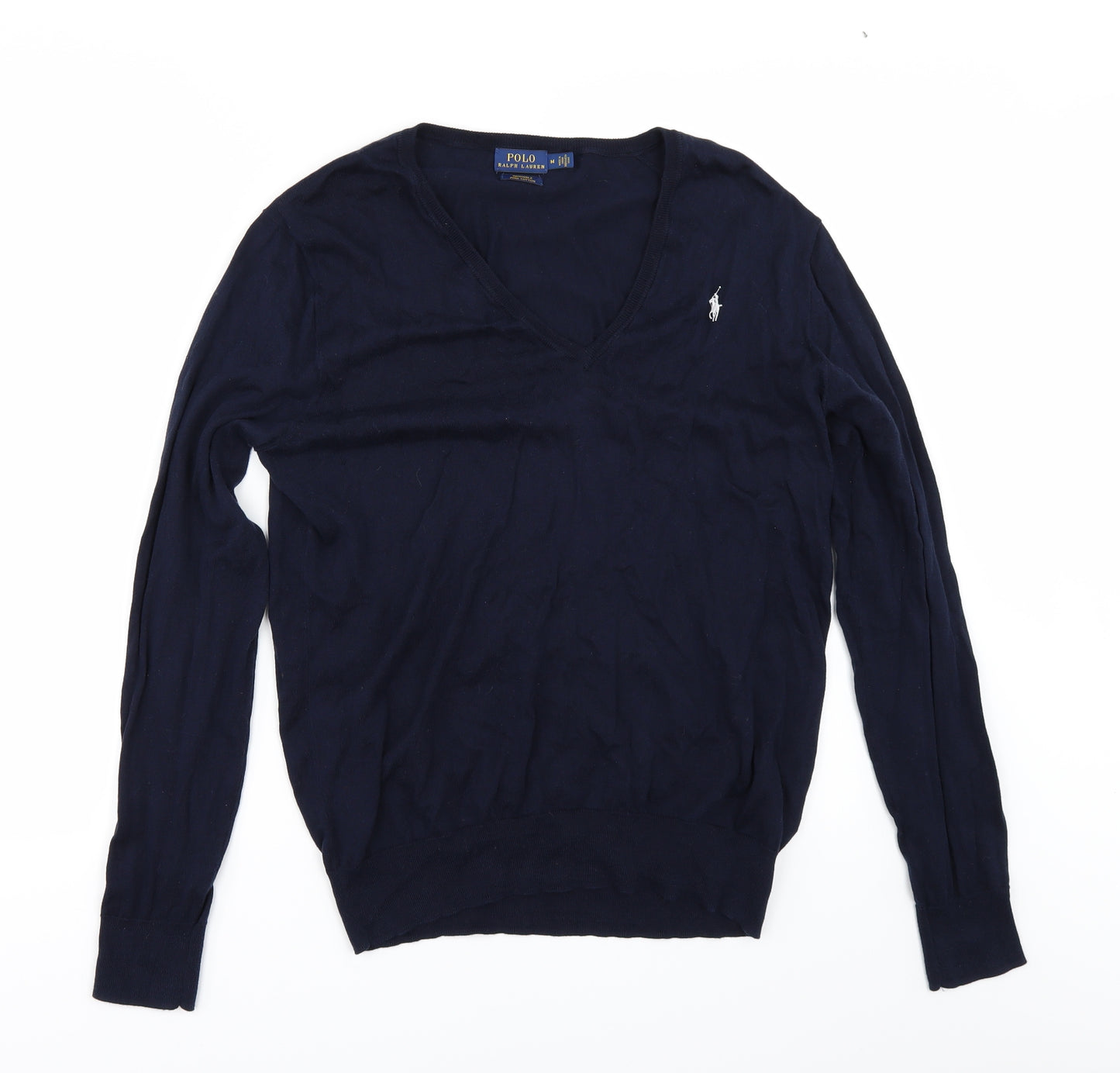 Polo Ralph Lauren Mens Blue   Pullover Jumper Size M
