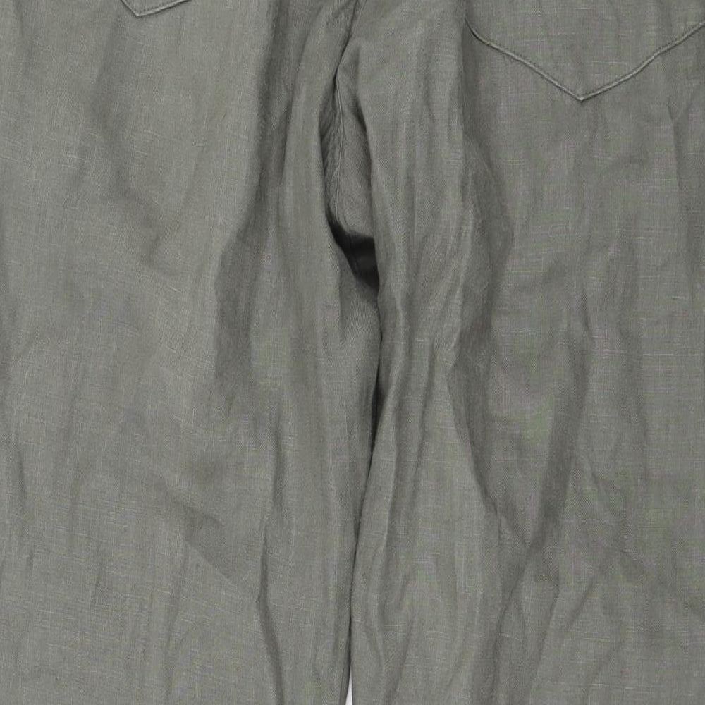 NEXT Mens Green   Trousers  Size 34 in L30 in