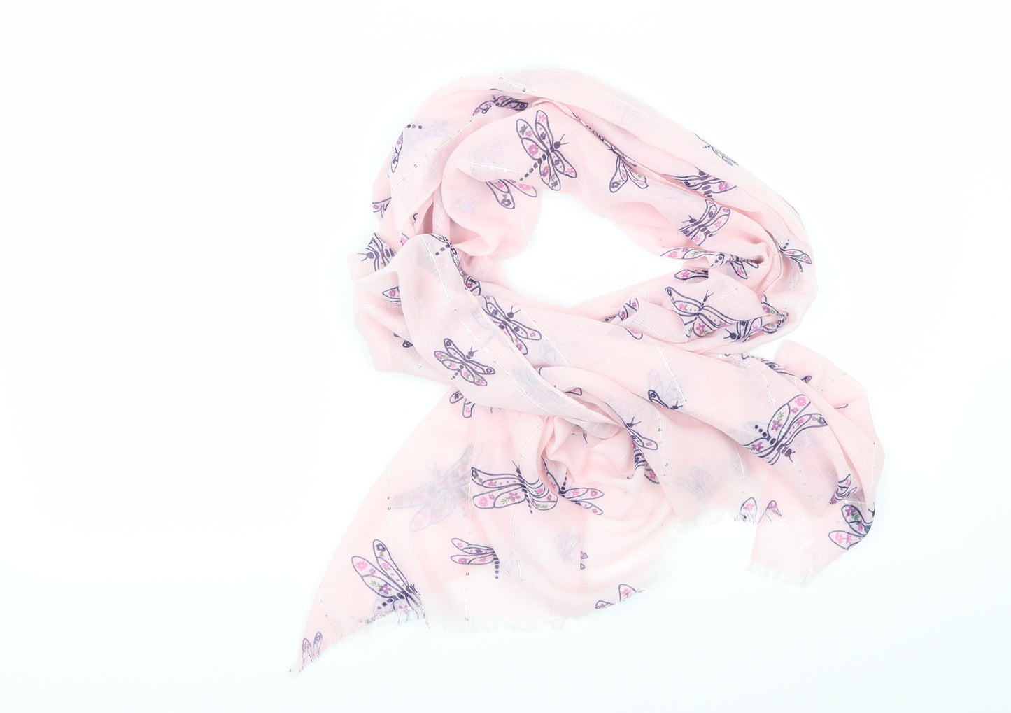 Debenhams Womens Pink Geometric   Scarf