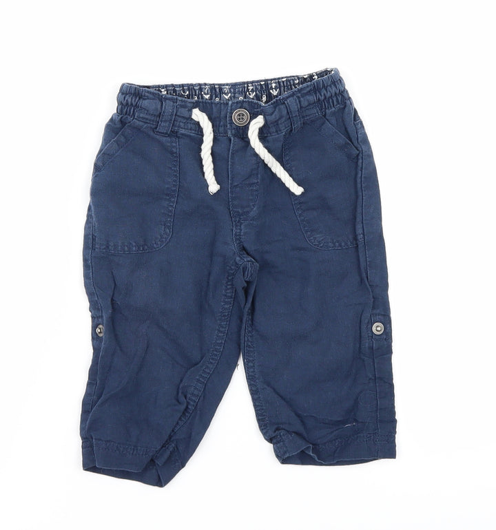 H&M Boys Blue Jogger Jeans Size 6-9 Months