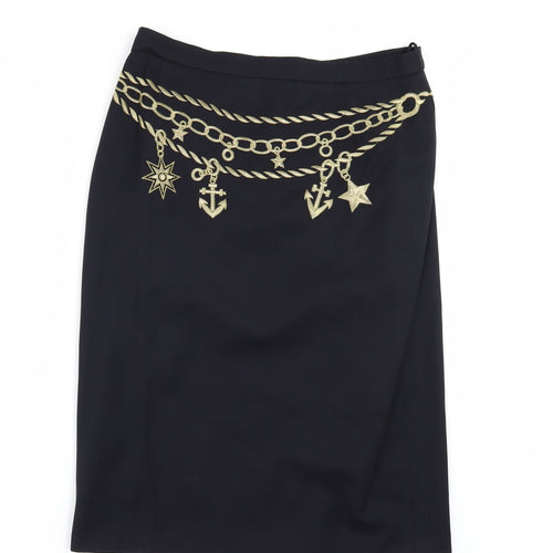 ESCADA Womens Blue   A-Line Skirt Size 30 in