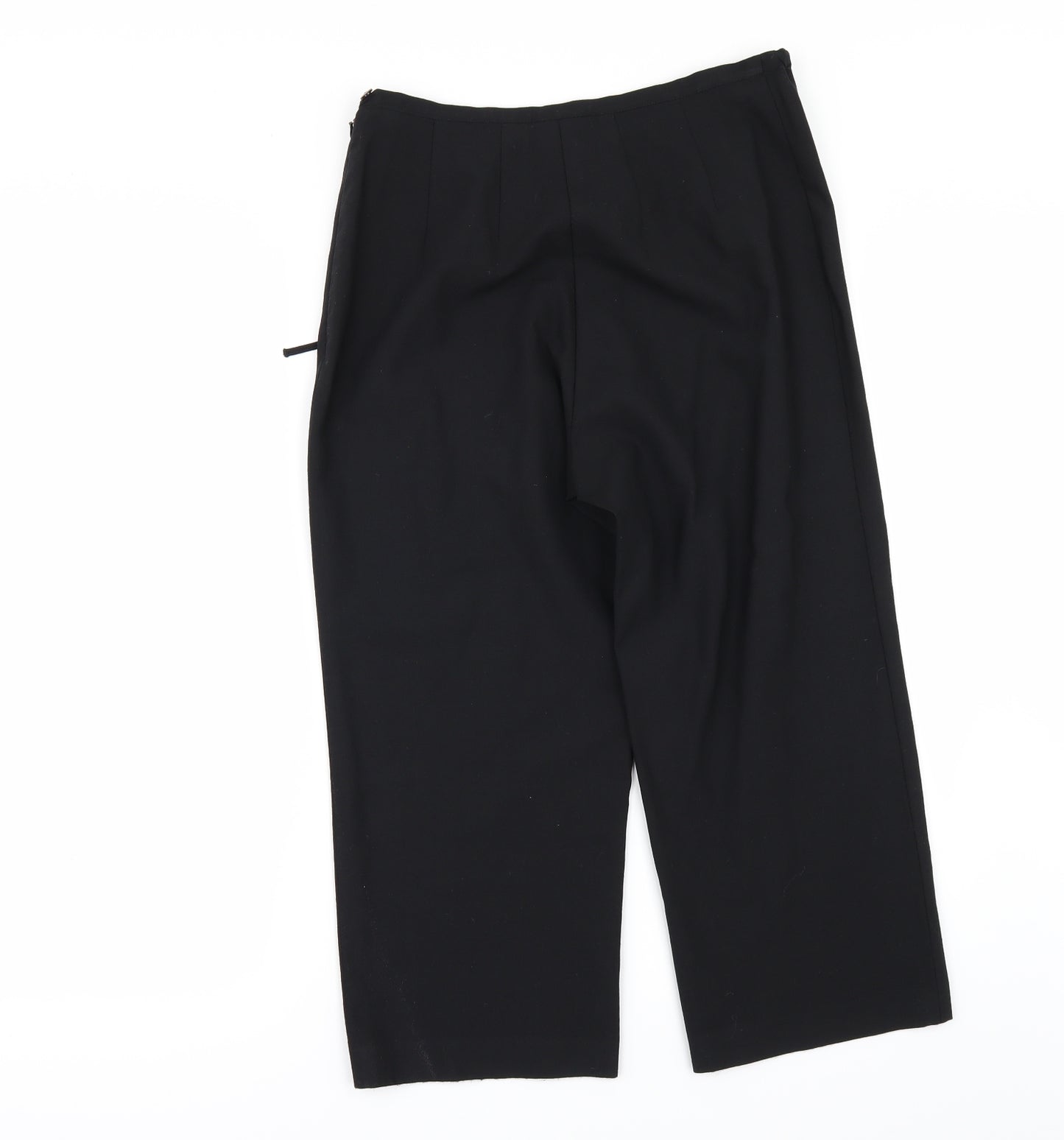 NEXT Womens Black   Trousers  Size 10 L21 in