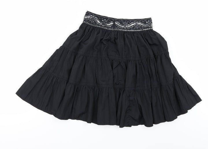 Gap Girls Black A-Line Size 7 Years