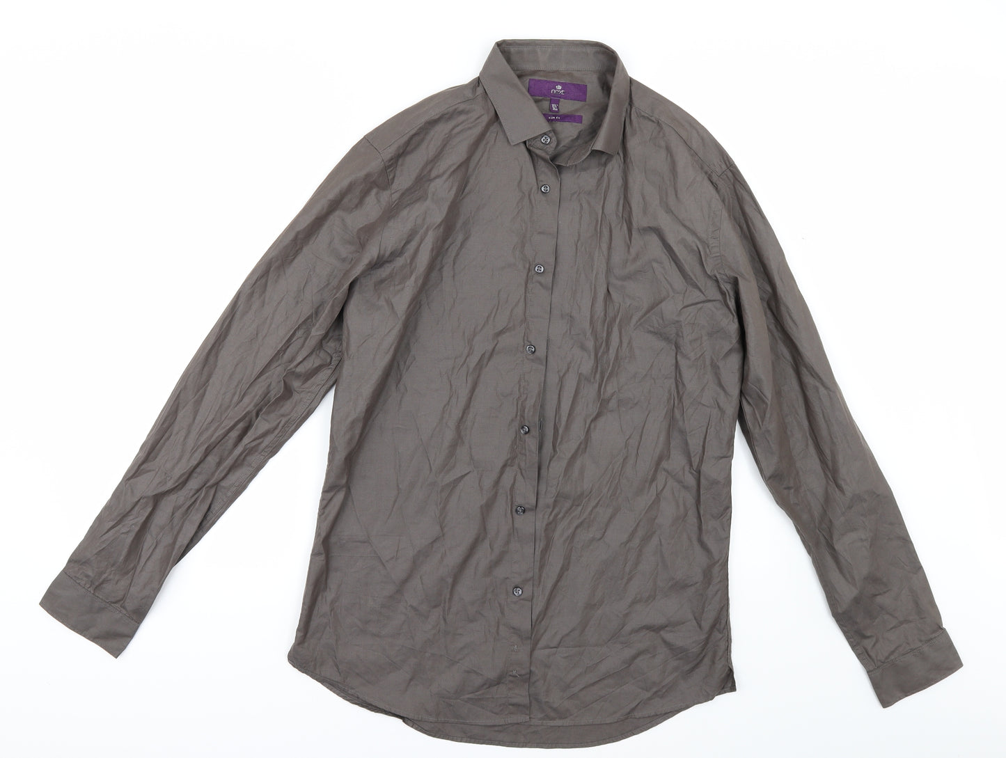 NEXT Mens Brown    Dress Shirt Size 16.5