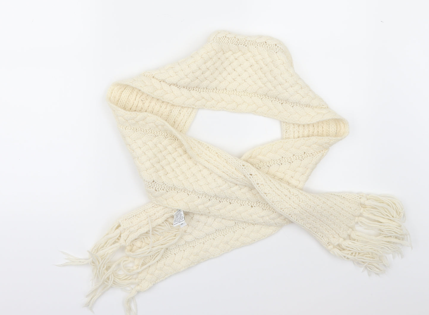 Calvin Klein Womens Ivory    Scarf