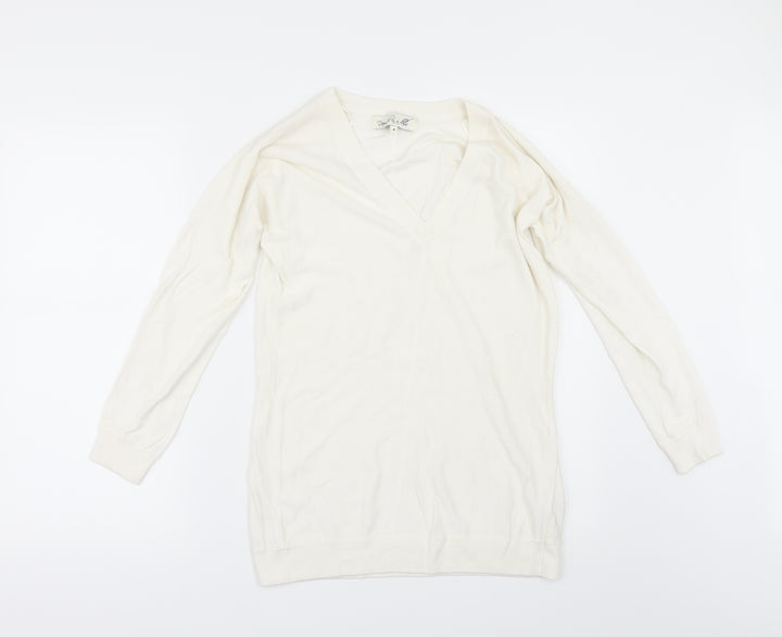 Damsel in a Dress Womens Ivory   Pullover Jumper Size S