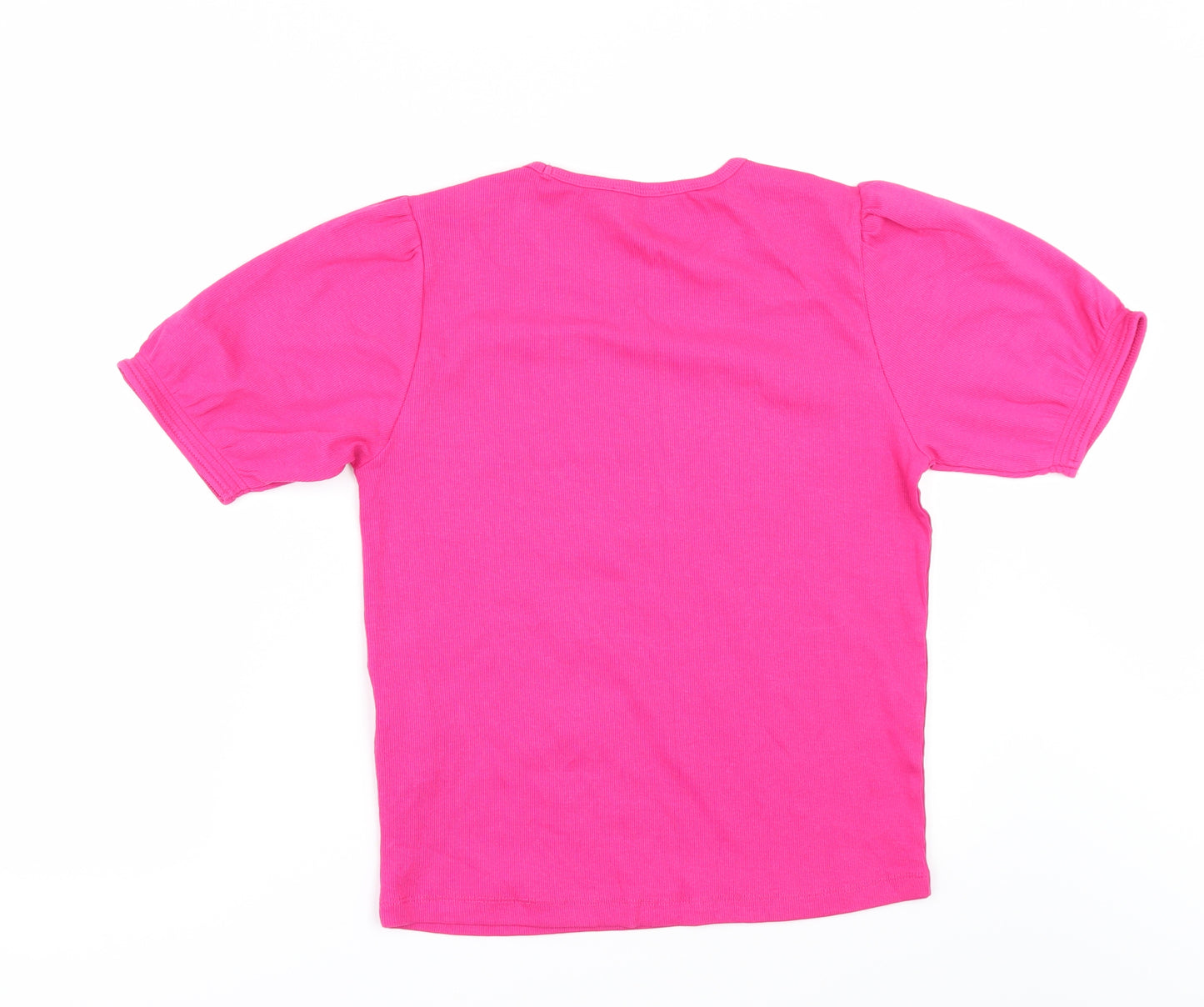 Zara Womens Pink   Basic T-Shirt Size L