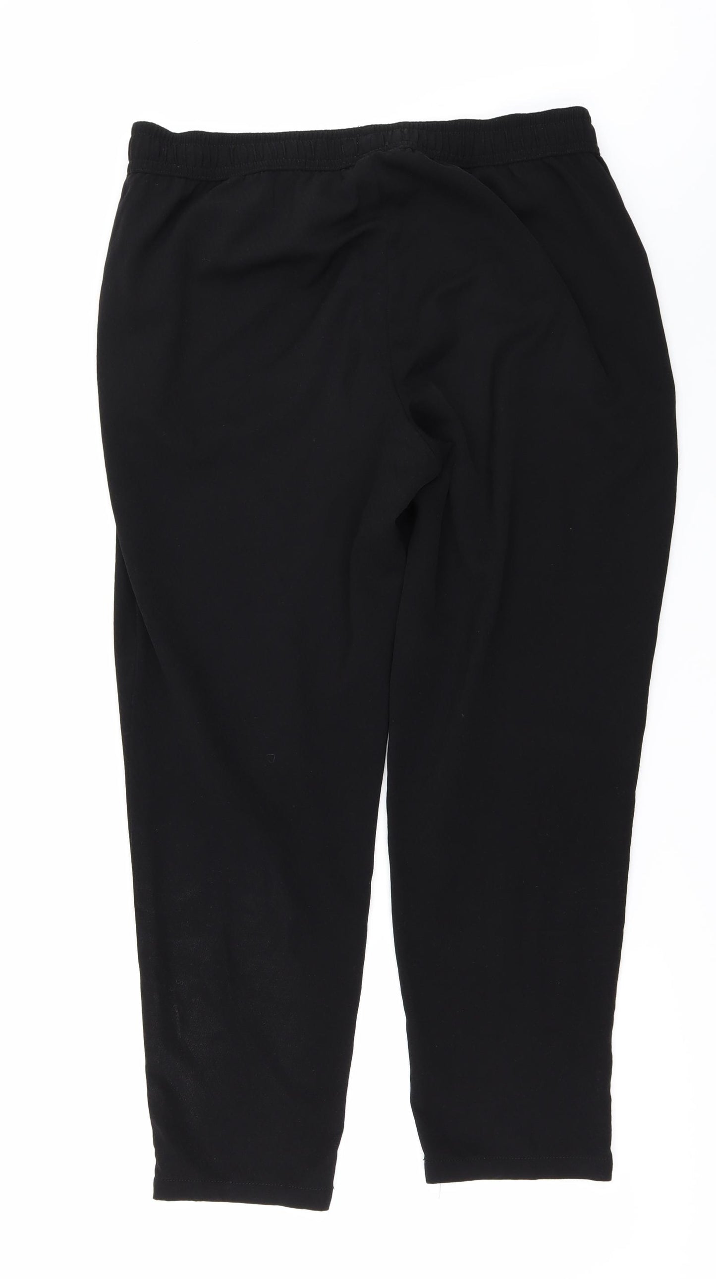 George Womens Black   Trousers  Size 16 L27 in