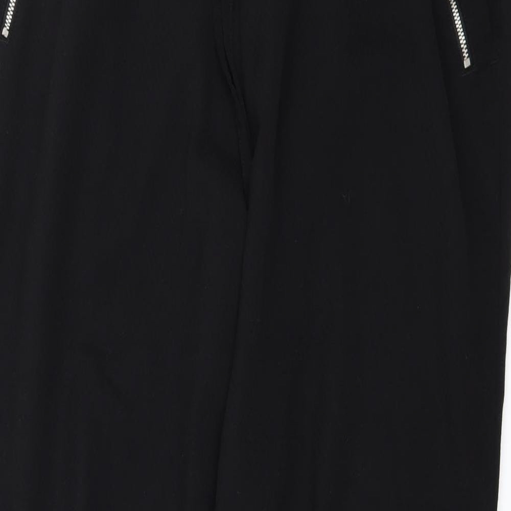 George Womens Black   Trousers  Size 16 L27 in