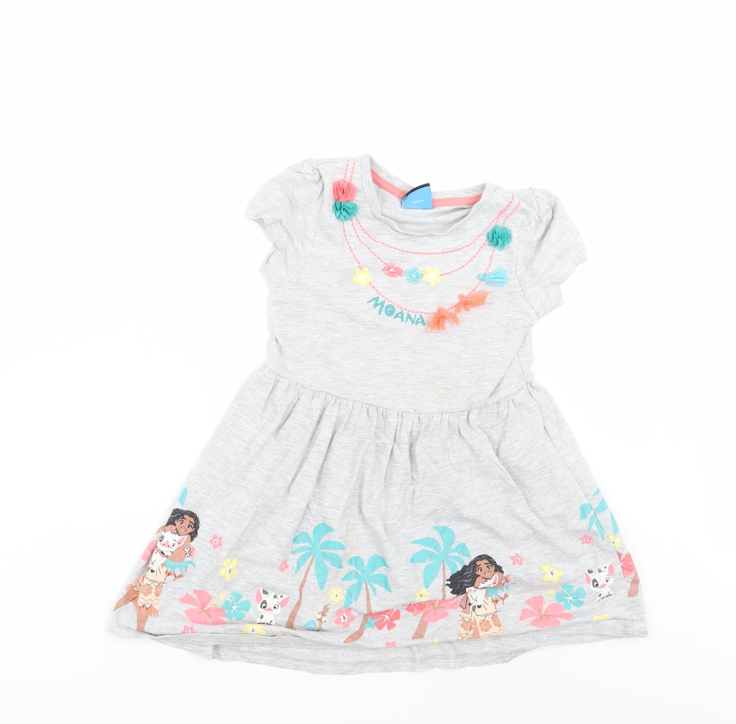 George Girls Grey   A-Line  Size 4-5 Years  - MONA