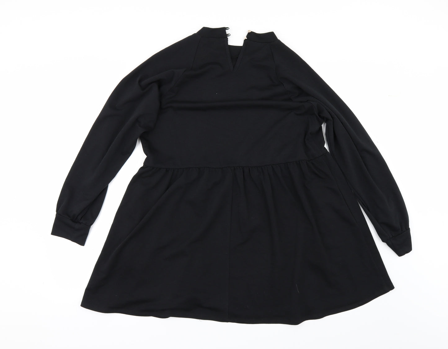 New Look Womens Black   Skater Dress  Size 14
