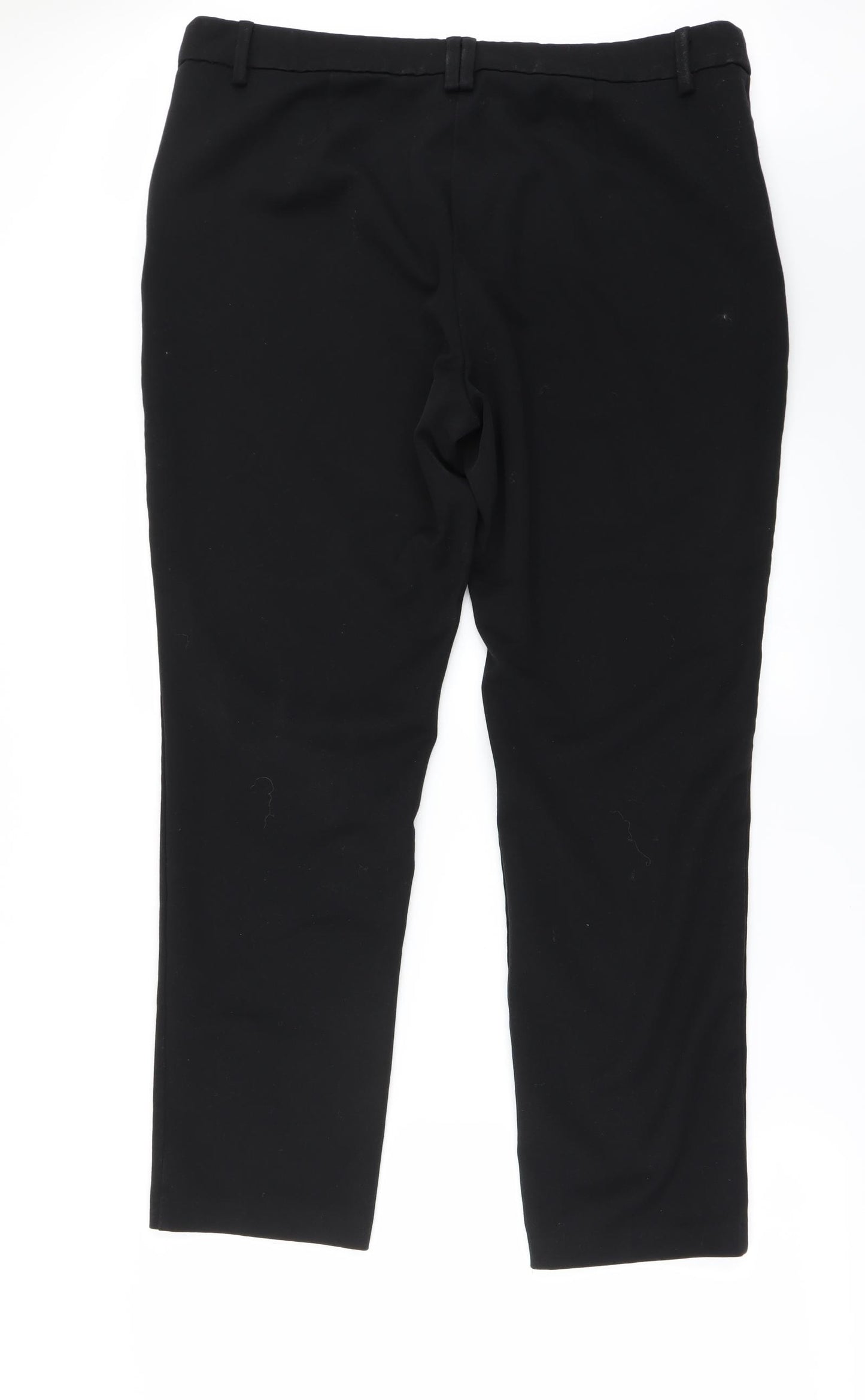 Marks and Spencer Womens Black   Trousers  Size 18 L27 in