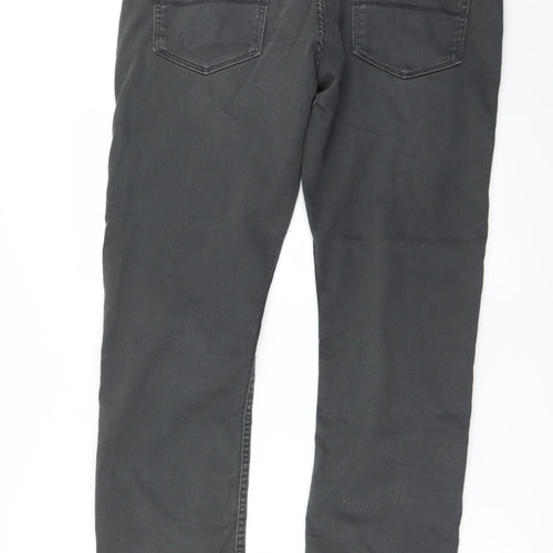 Marks and Spencer Mens Grey   Straight Jeans Size 36 in L29 in