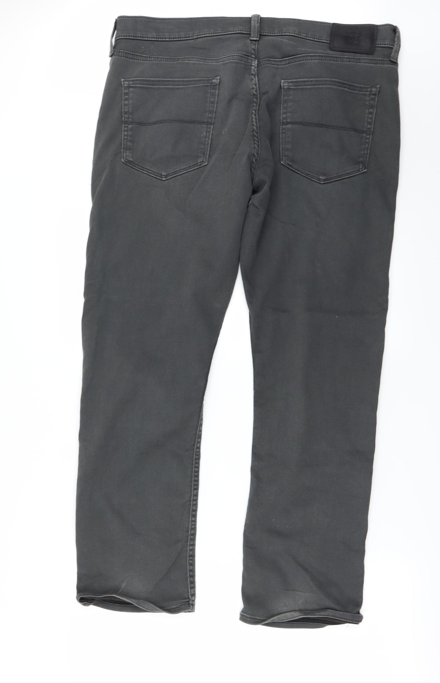 Marks and Spencer Mens Grey   Straight Jeans Size 36 in L29 in
