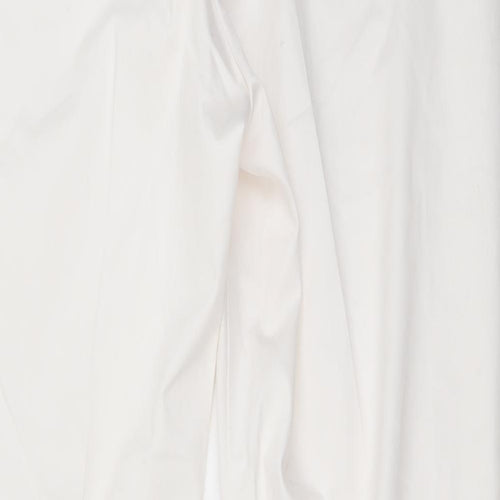 H&M Womens White   Trousers  Size 16 L24 in