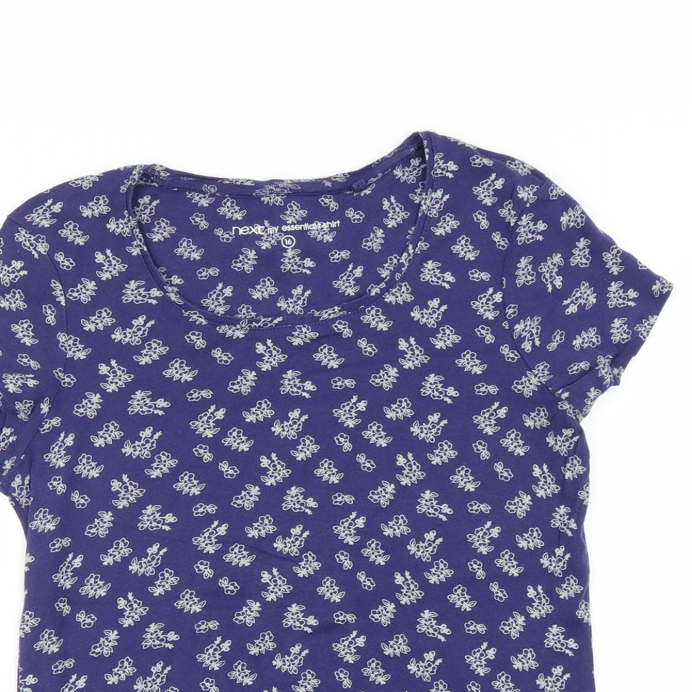 NEXT Womens Purple   Basic Blouse Size 16