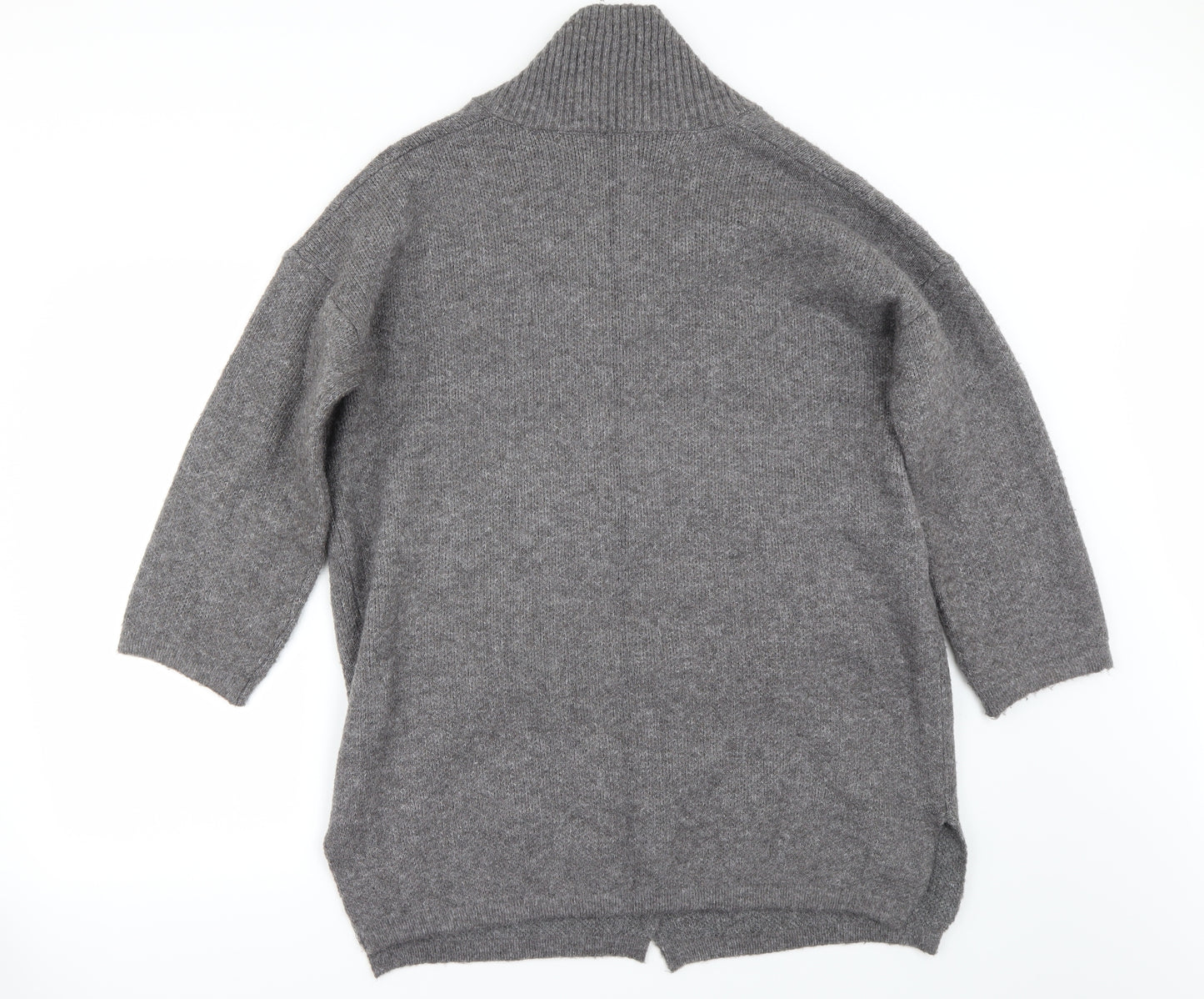 New Look Womens Grey   Cardigan Jumper Size L