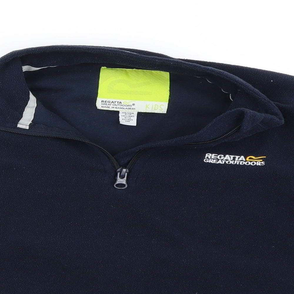 Regatta Boys Blue   Full Zip Jumper Size 9-10 Years