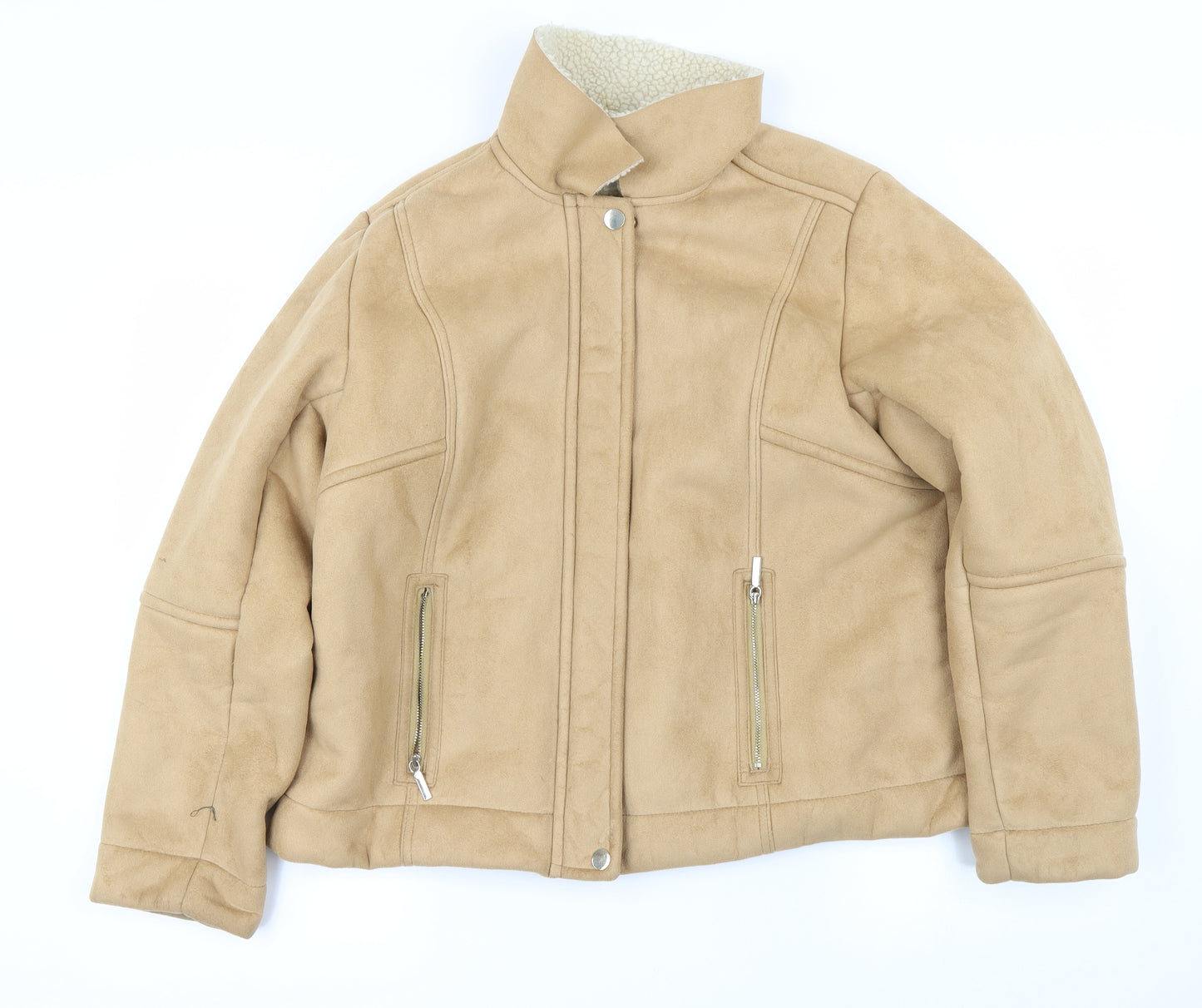 Marks and Spencer Womens Beige   Jacket  Size 16
