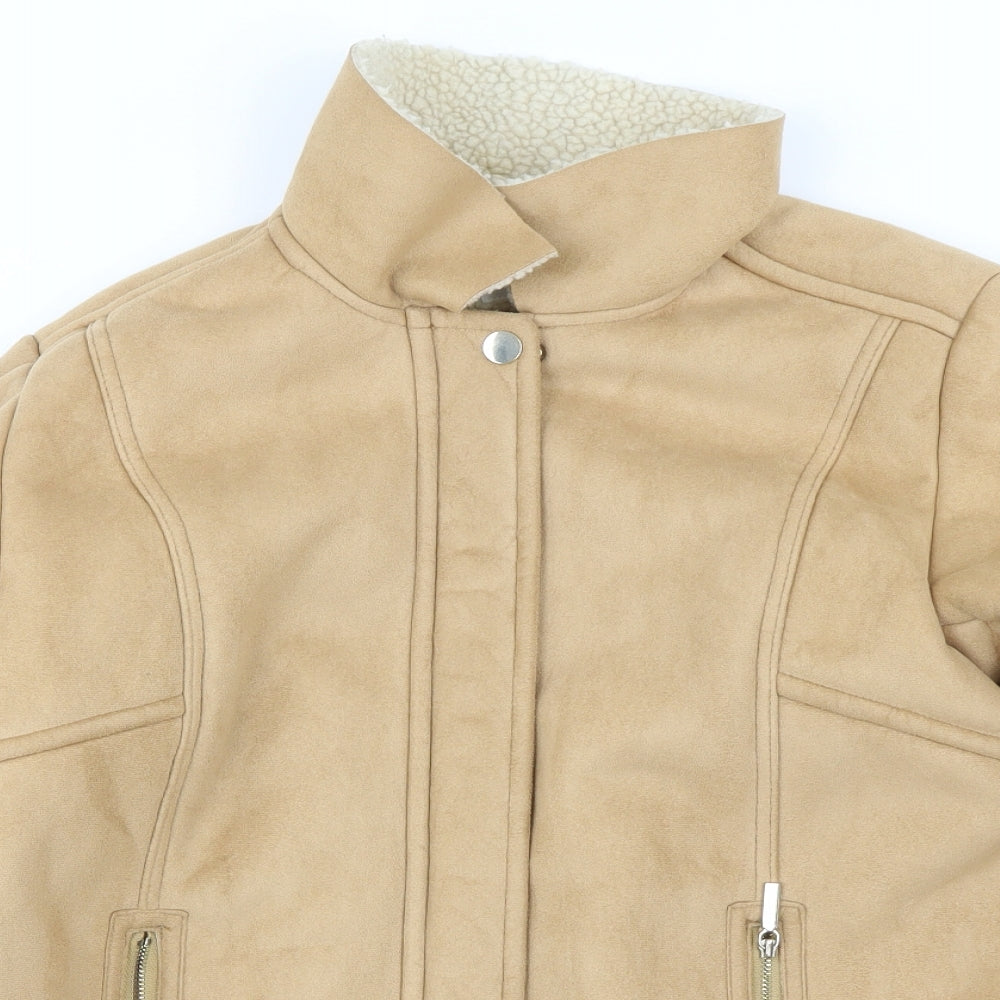Marks and Spencer Womens Beige   Jacket  Size 16