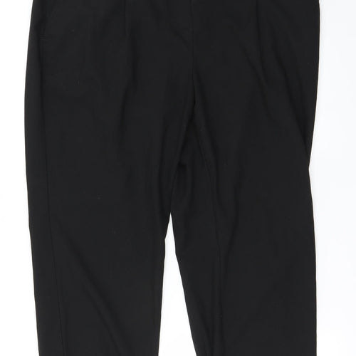 NEXT Womens Black   Trousers  Size 18 L23 in