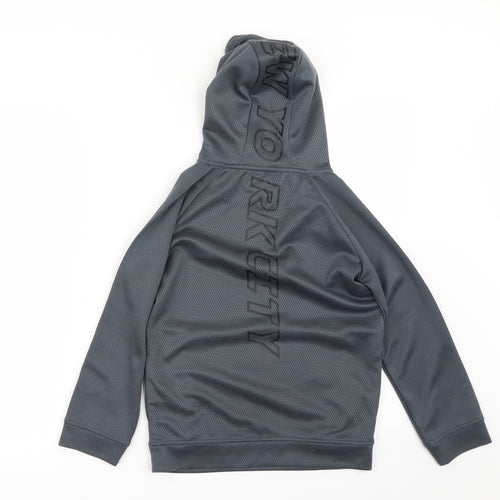 Primark Boys Blue   Pullover Hoodie Size 9-10 Years