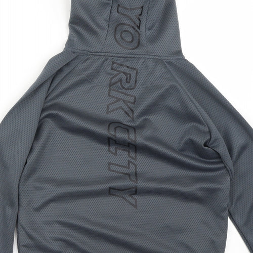 Primark Boys Blue   Pullover Hoodie Size 9-10 Years