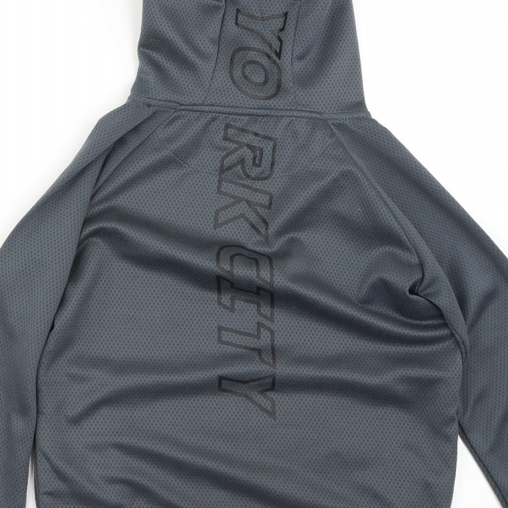 Primark Boys Blue   Pullover Hoodie Size 9-10 Years