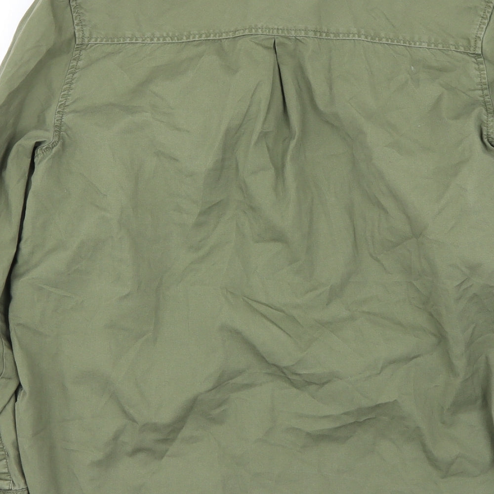 New Look Womens Brown   Basic Button-Up Size 12